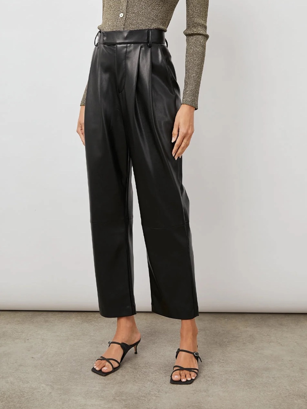 Rails‎ Jo Vegan Leather High-Rise Pants,